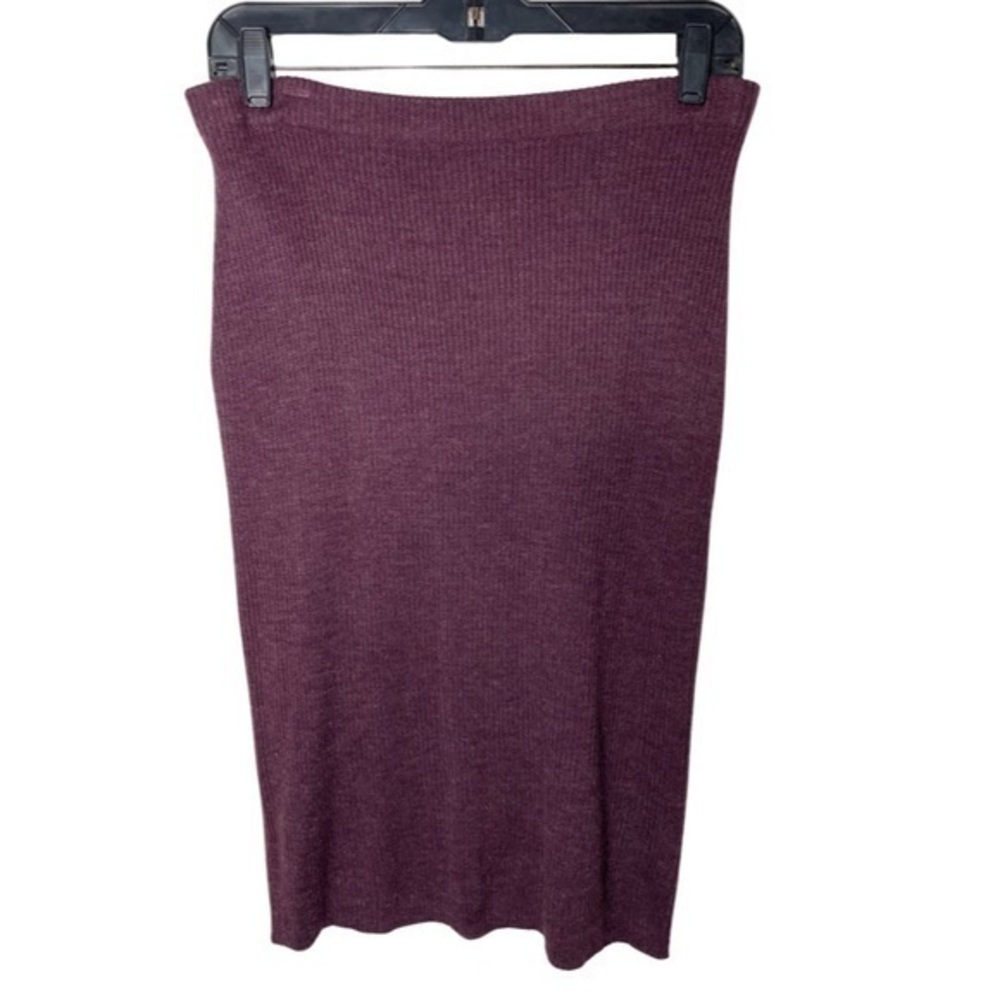 Semplice vintage acryllic wool‎ midi skirt